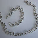 Sterling Set Necklace and bracelet