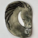 Grey Horse Soap Dish 5.5"