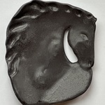 Horse Head Soap Dish 5.5"